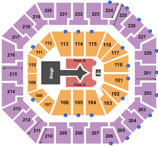 Colonial Life Arena Justin Bieber 2 Seating Chart