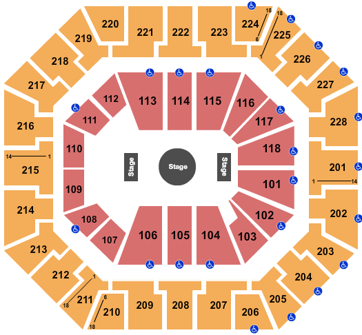 Colonial Life Arena Ringling Bros Circus Seating Chart