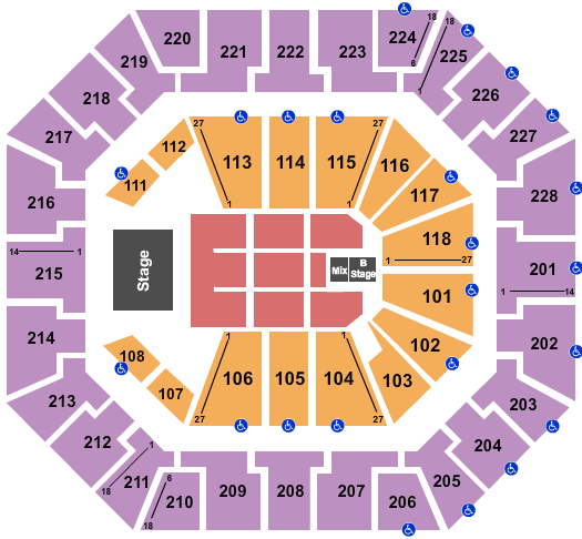 Colonial Life Arena Weezer Seating Chart