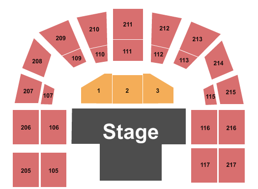 Colorado State Fair End Stage Seating Chart