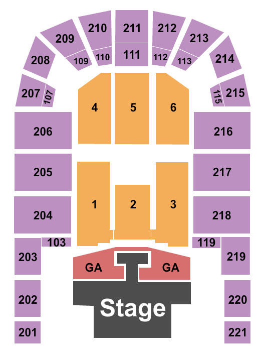 Colorado State Fair Old Dominion Seating Chart