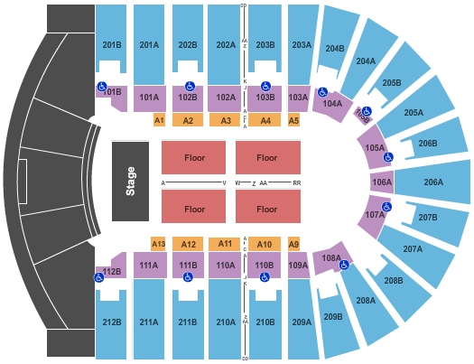 Columbus Ga Civic Center Seating Chart