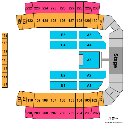 Historic Crew Stadium Rascal Flatts Seating Chart