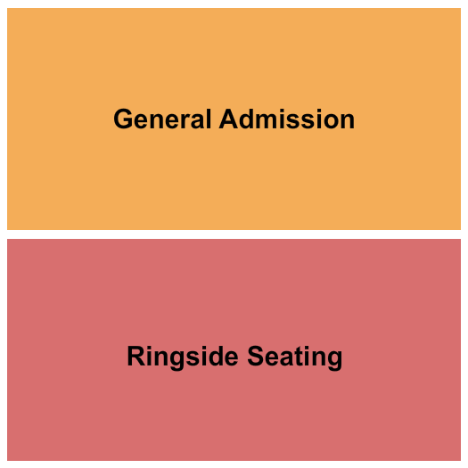 Come and Take It Live GA/Ringside Seating Chart