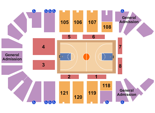 Comerica Center Big3 Basketball Seating Chart