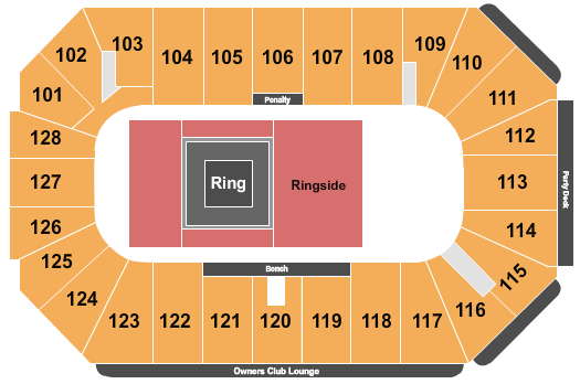 Comerica Center Boxing Seating Chart