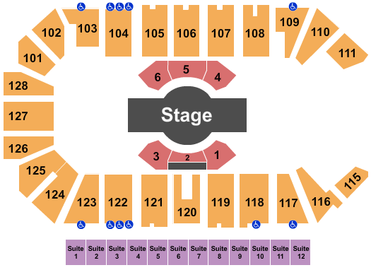 Comerica Center Cique Corteo Seating Chart