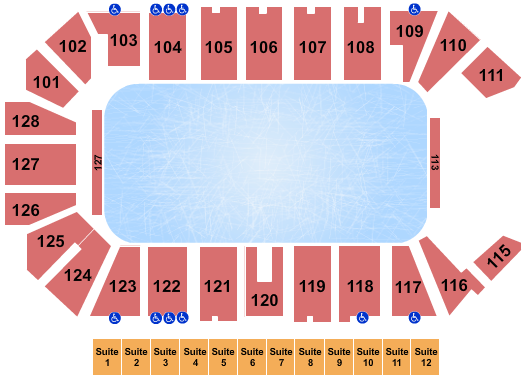 Comerica Center Stars On Ice Seating Chart