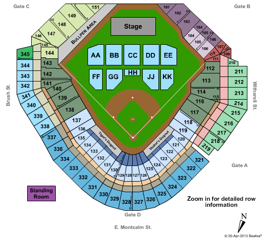 Comerica Park Jimmy Buffet Seating Chart