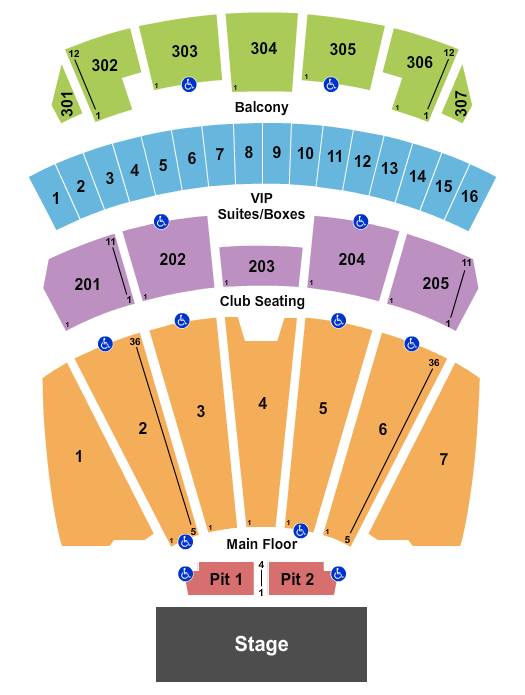 Arizona Federal Theatre seating chart event tickets center