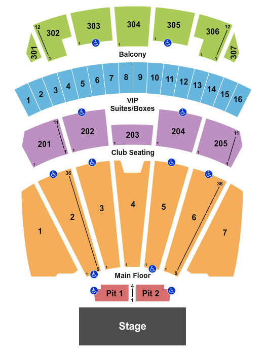 Comerica Theater Az Seating Chart