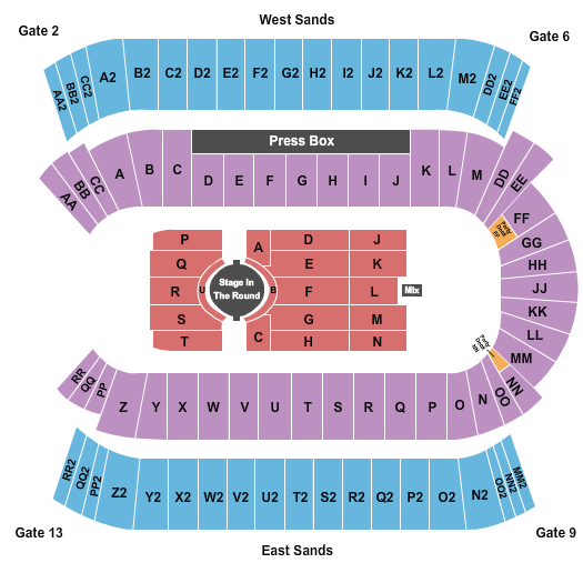 Commonwealth Stadium - Edmonton Garth Brooks Seating Chart