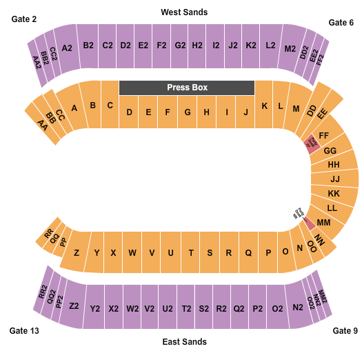 Commonwealth Stadium - Edmonton Monster Jam Seating Chart