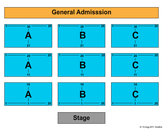 Old Concrete Street Amphitheater Endstage 2 Seating Chart