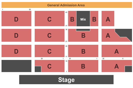 Old Concrete Street Amphitheater Endstage 3 Seating Chart