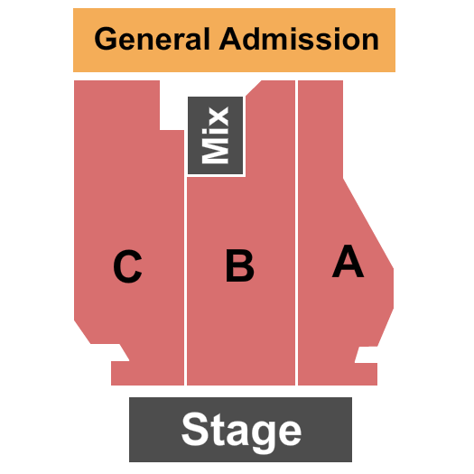 Old Concrete Street Amphitheater End Stage Seating Chart