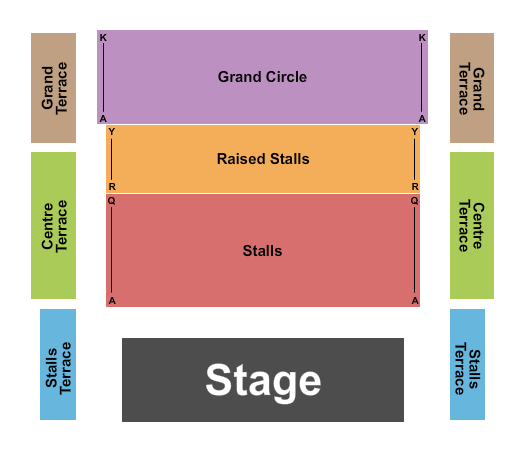 Congress Theatre - Eastbourne Endstage Seating Chart