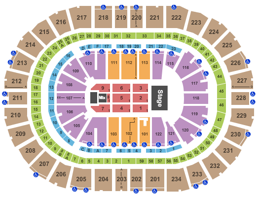 PPG Paints Arena Drake Seating Chart