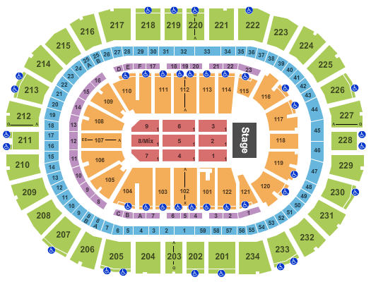 Ppg Paints Arena Seating Chart