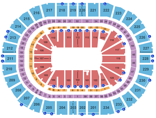 PPG Paints Arena Monster Jam Seating Chart