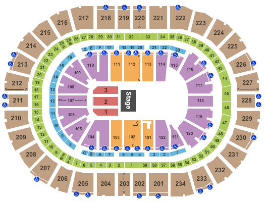 PPG Paints Arena Sesame Street Live Seating Chart