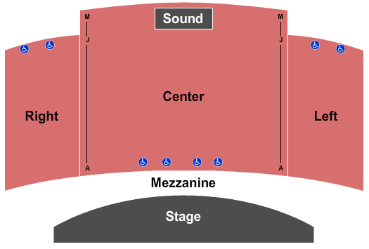 Constans Theatre Endstage No Orch Seating Chart
