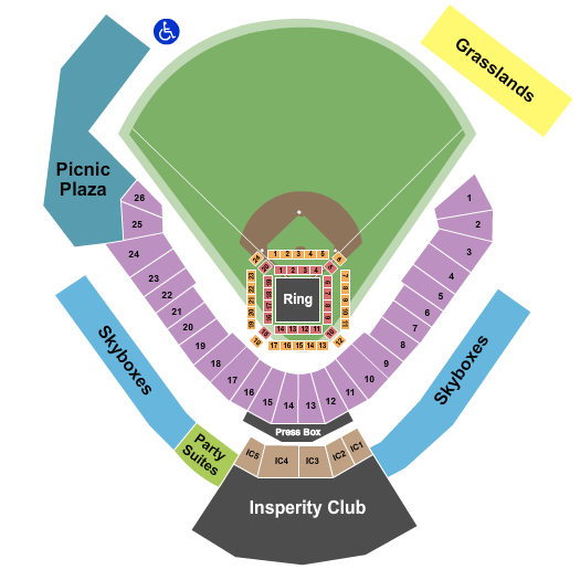 Constellation Field Next Fight Up IX Seating Chart