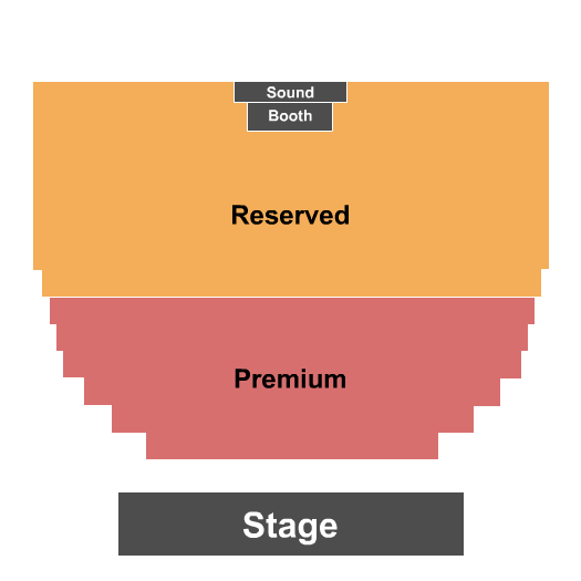 Cookeville Performing Arts Center Endstage 2 Seating Chart