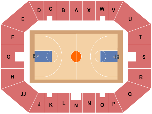 Cool Insuring Arena Basketball 2019-20 Seating Chart
