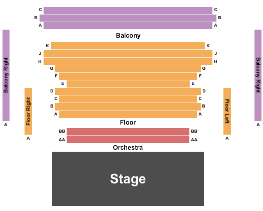 Cooperative Arts and Humanities High School Endstage Seating Chart