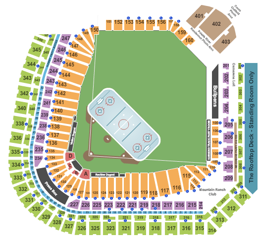 Coors Field Hockey Seating Chart