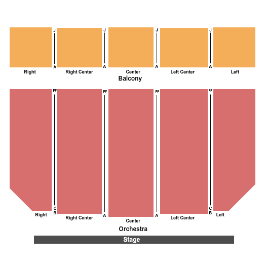 Copernicus Center Endstage 2 Seating Chart