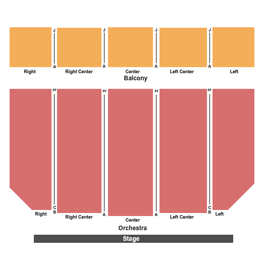 Copernicus Center End Stage Seating Chart