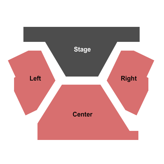 Copley Theatre Seating Map