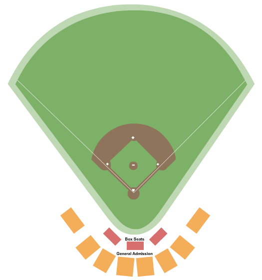 Copper King Baseball Stadium Baseball Seating Chart