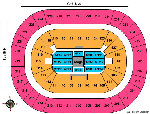 FirstOntario Centre Jeff Foxworthy Seating Chart