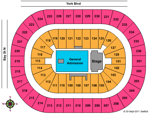 FirstOntario Centre Mumford Sons Seating Chart