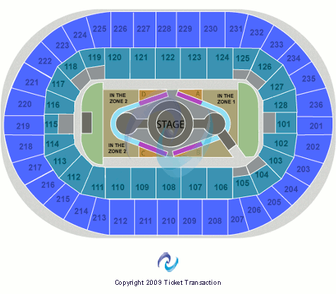 FirstOntario Centre Britney Spears Seating Chart