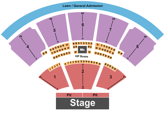 iTHINK Financial Amphitheatre Chris Stapleton Seating Chart