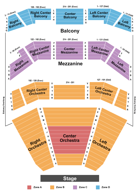 Coral Springs Center For The Arts Seating Chart