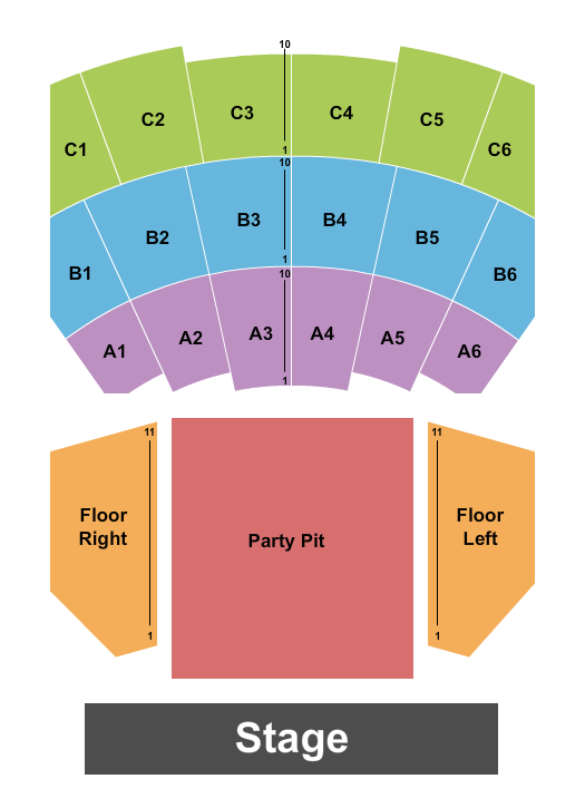 Corn Palace Seating Chart