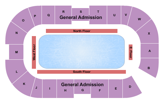 Find your seats with this Corner Brook Civic Centre Seating Chart