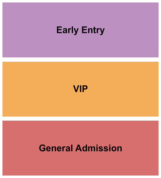 Cottage Hill Baptist Church GA/VIP/Early Entry Seating Chart
