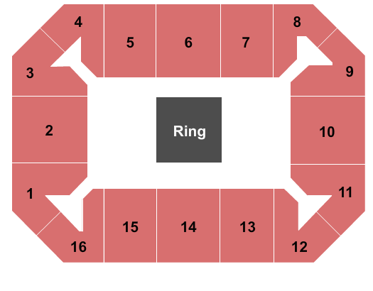 Covelli Center - Columbus Wrestling Seating Chart