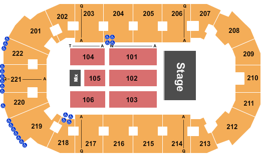 Covelli Centre - Youngstown Earth Wind Fire Seating Chart