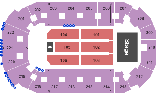 Covelli Centre - Youngstown Elton John Seating Chart