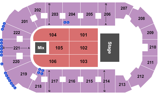 Covelli Centre - Youngstown Endstage 4 Seating Chart