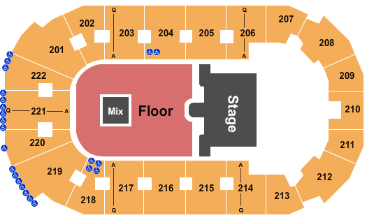 Covelli Centre - Youngstown Ghost Seating Chart