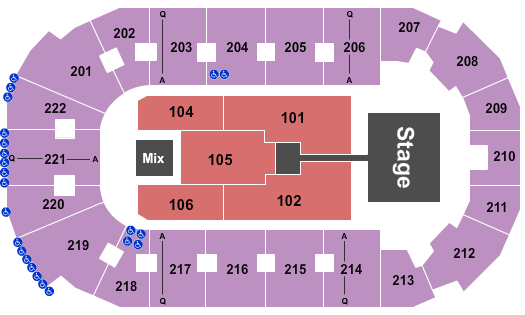 Covelli Centre - Youngstown MercyMe Seating Chart