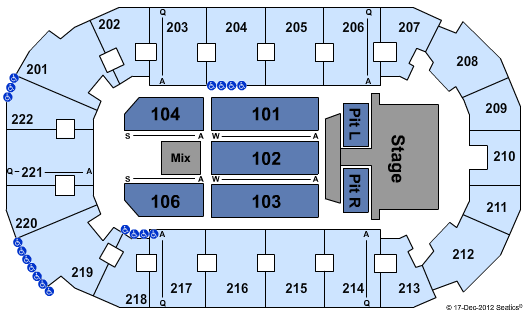 Covelli Centre - Youngstown Rascal Flatts Seating Chart